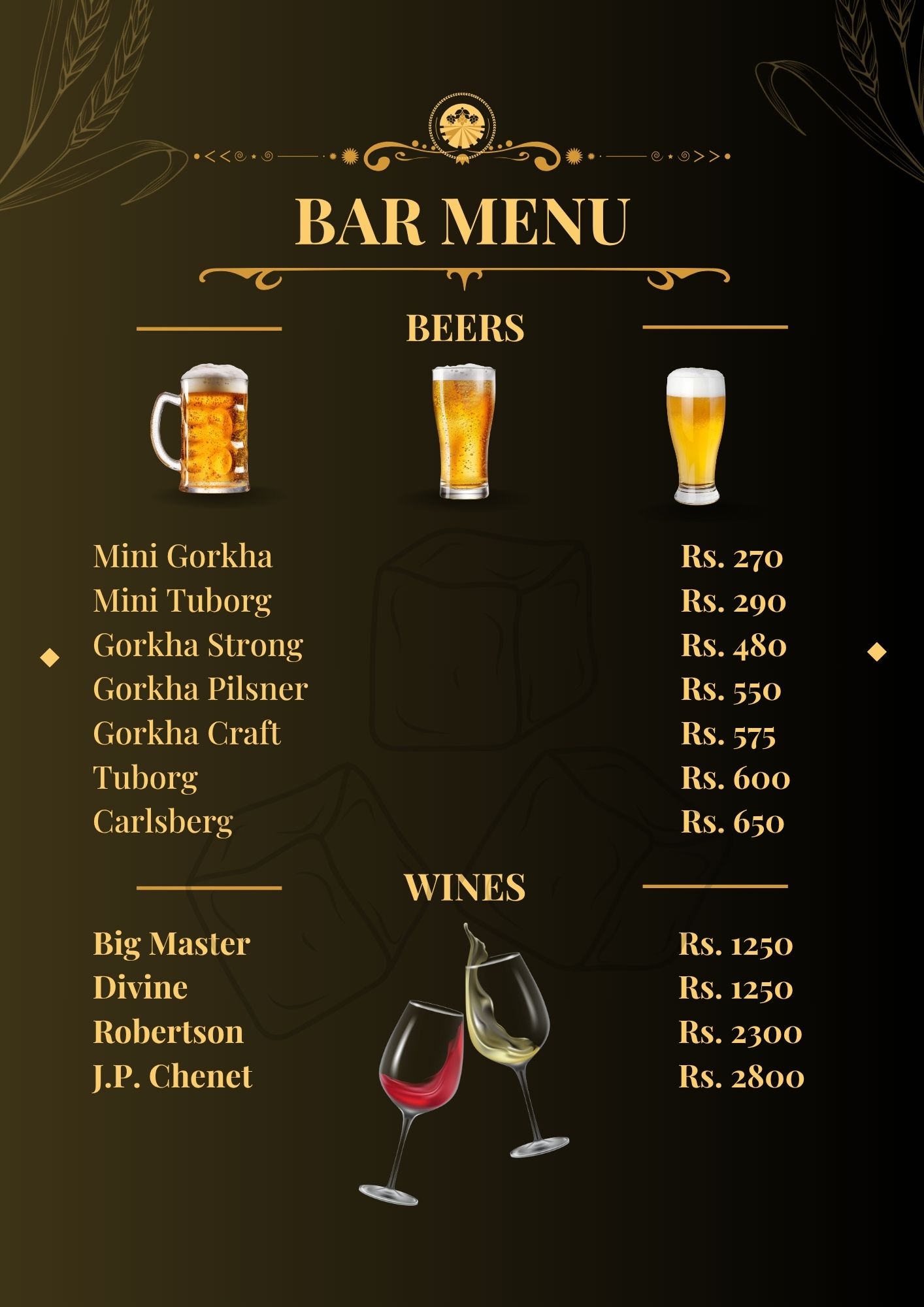 Menu Page 11