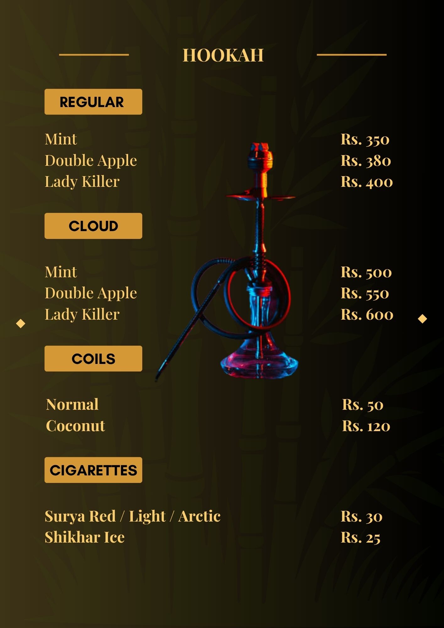 Menu Page 14