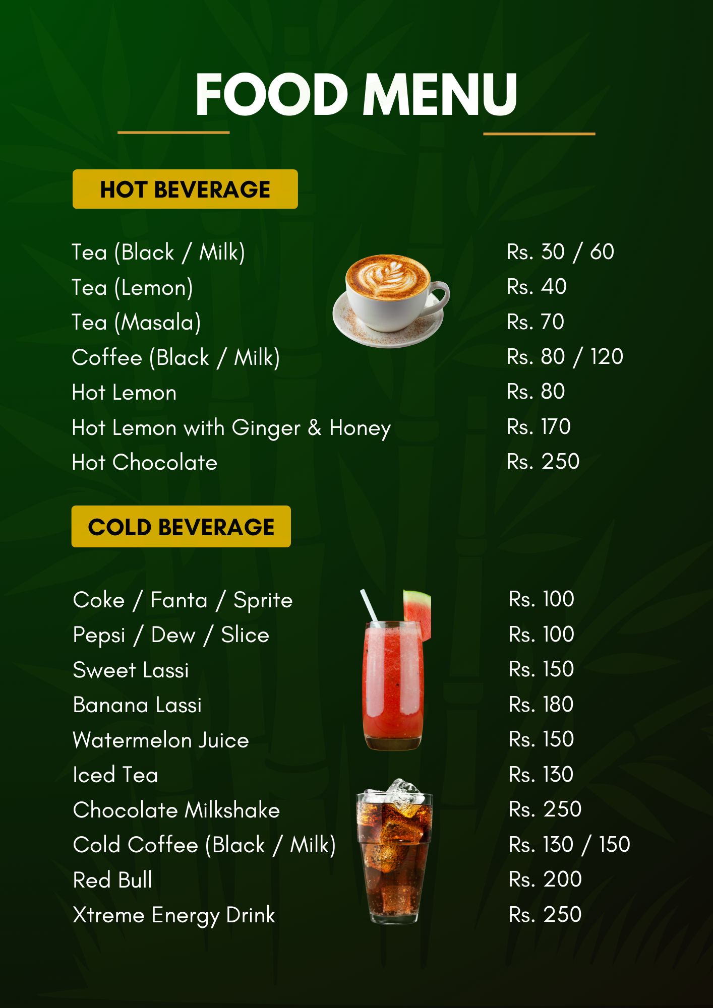 Menu Page 2