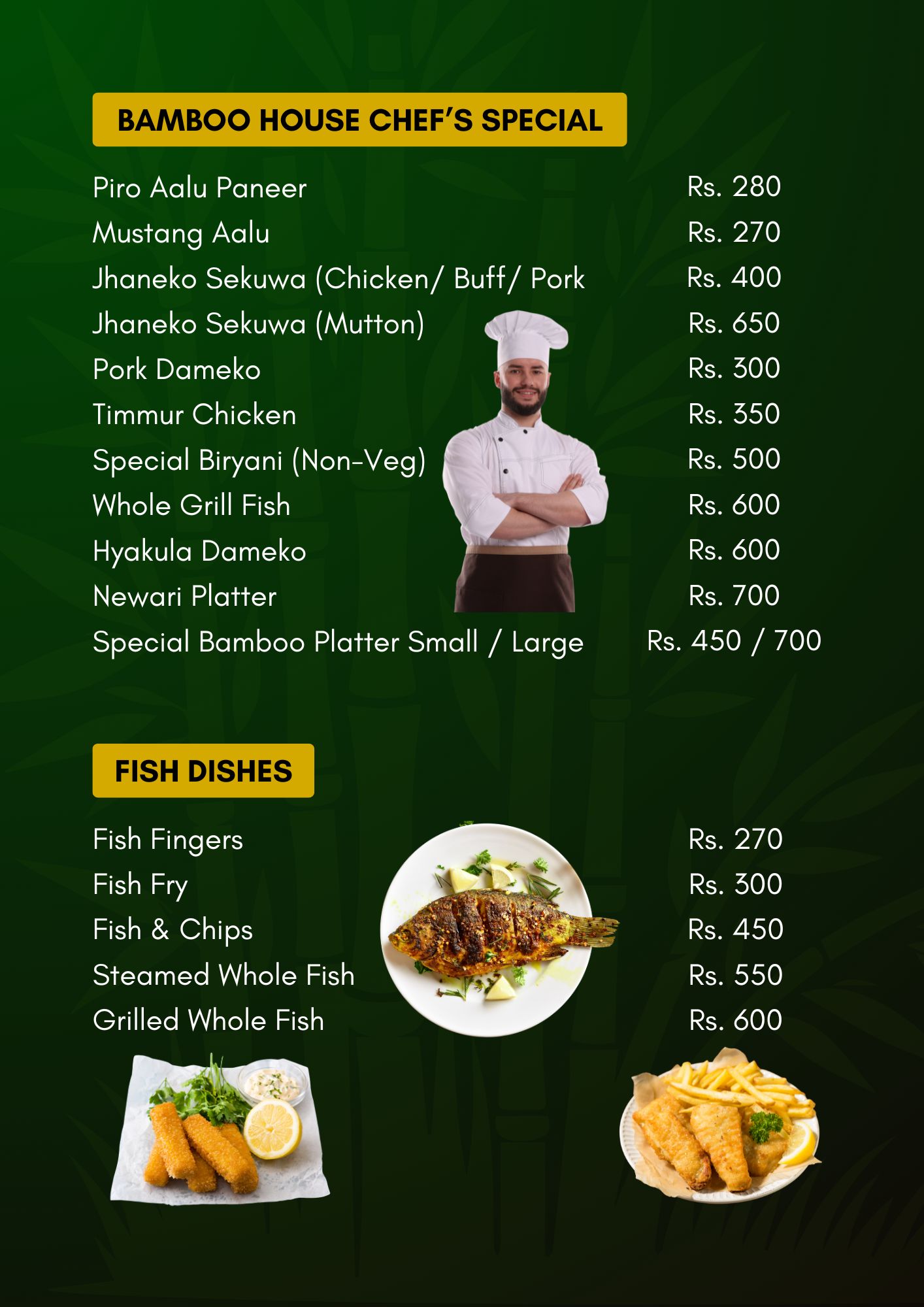 Menu Page 4
